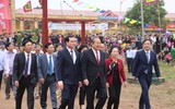 Tái hiện hình ảnh vua Lê Đại Hành đi cày ở Hà Nam
